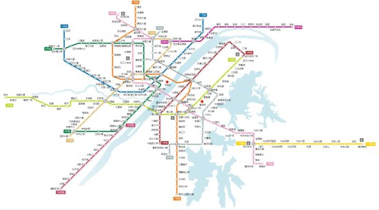 武汉地铁线路图（<em>全图高清</em>）
