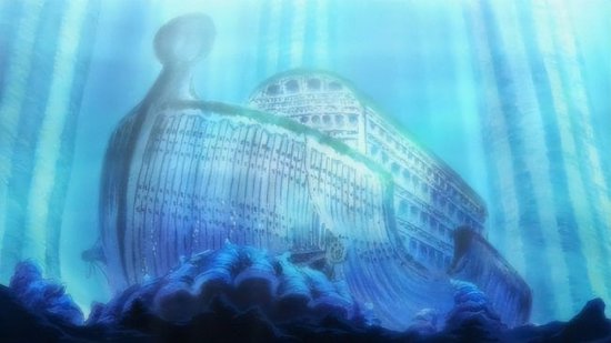 <em>海贼王</em>1060，“天王”居然是巨大战舰，是月球人制造的古代兵器