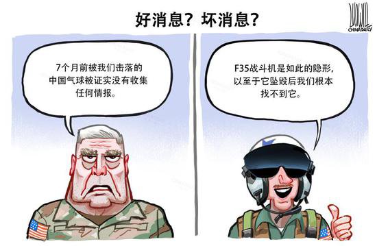 中国日报漫画：好消息？<em>坏消息</em>？