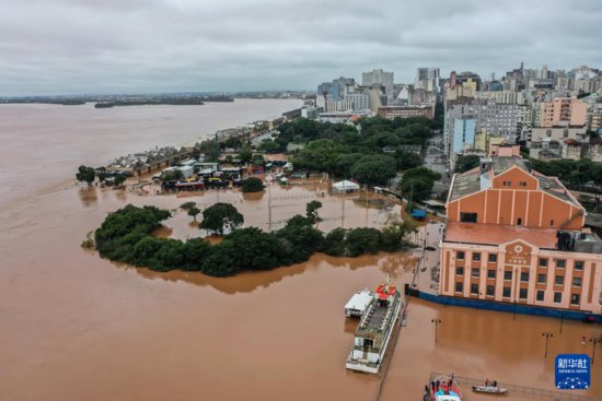 <em>巴西</em>南部洪灾致死人数升至39人