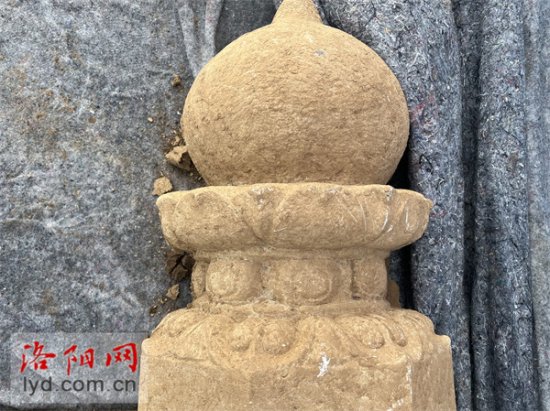 又有新发现！隋唐洛阳城遗址首次发现唐代石望柱