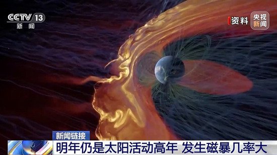 <em>中国气象</em>局：昨天地球发生“全球磁场指数”为7的大地磁暴