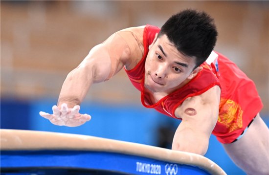 中国体操男团收获第三，林超攀为福建再添一铜！