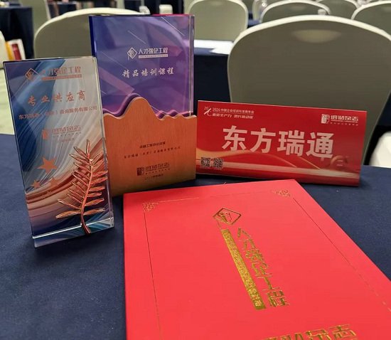 东方<em>瑞通</em>荣获“第二十届中国企业与培训发展年会”两项大奖