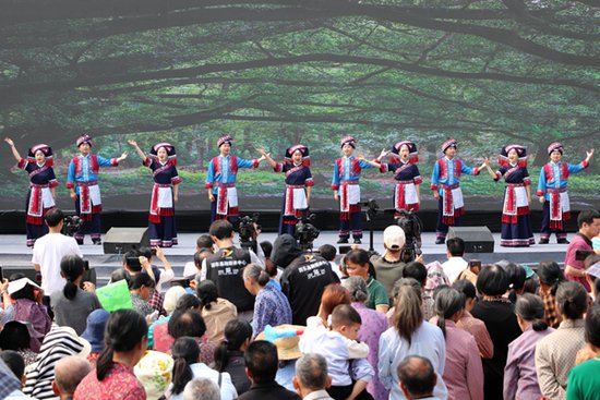 2024年田东·思林仰岩歌圩节在思林镇举行