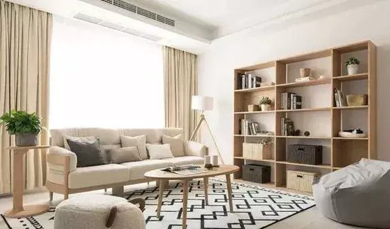 日式风<em>小户型客厅装修</em> 给你一个简单的家居环境 温馨又实用！