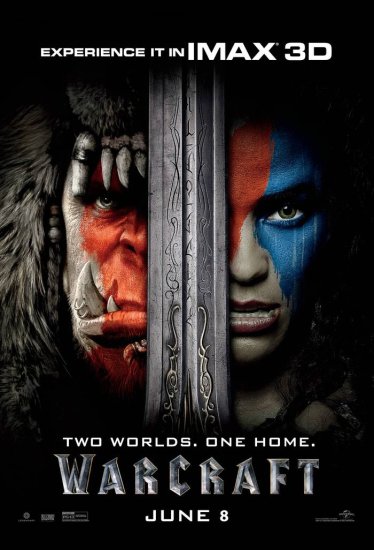 《魔兽》发布IMAX专属海报 迦罗娜与两大首领同框