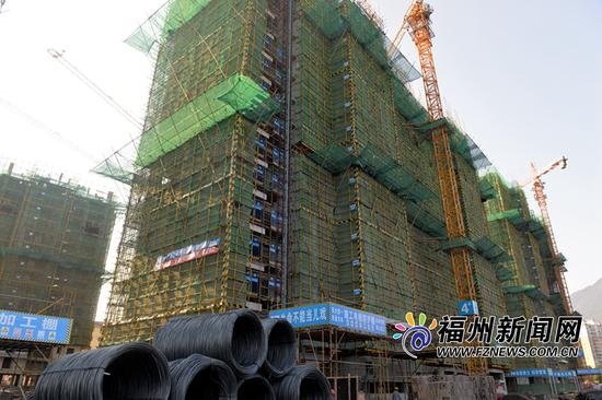 福州:大学新区首个安置型商品房项目 主体结构将封顶