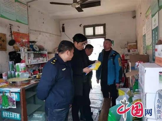 兴化市竹泓镇开展春季种子市场执法检查