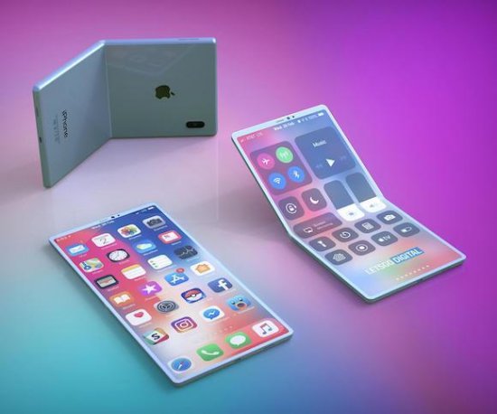 苹果对外公布专利申请“折叠式iPhone”<em>概念设计</em>